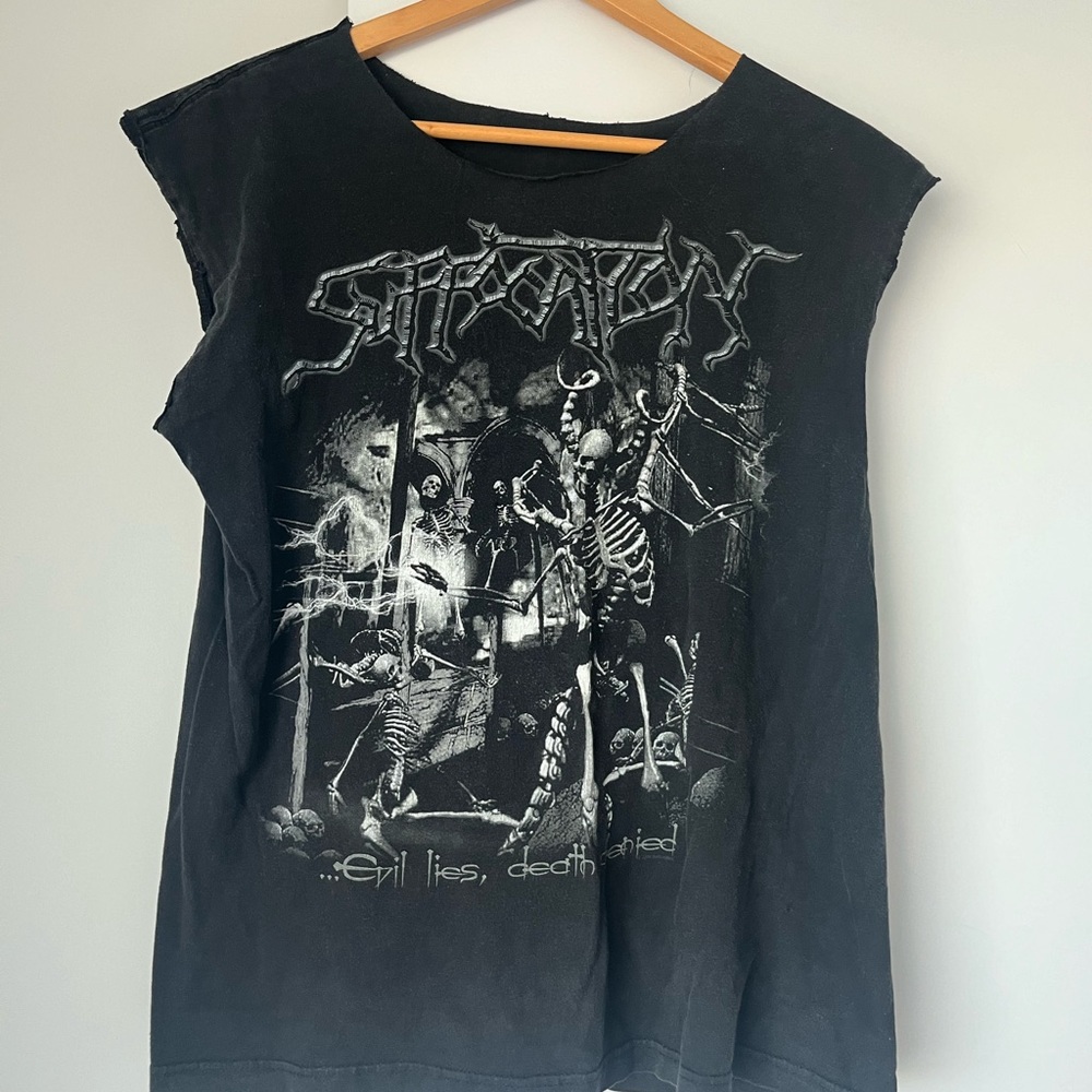 Vintage Unisex Metal Graphic Tank